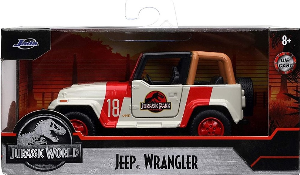 Jeep Wrangler Jurassic World Jada Toys 32129 scale 1/32 