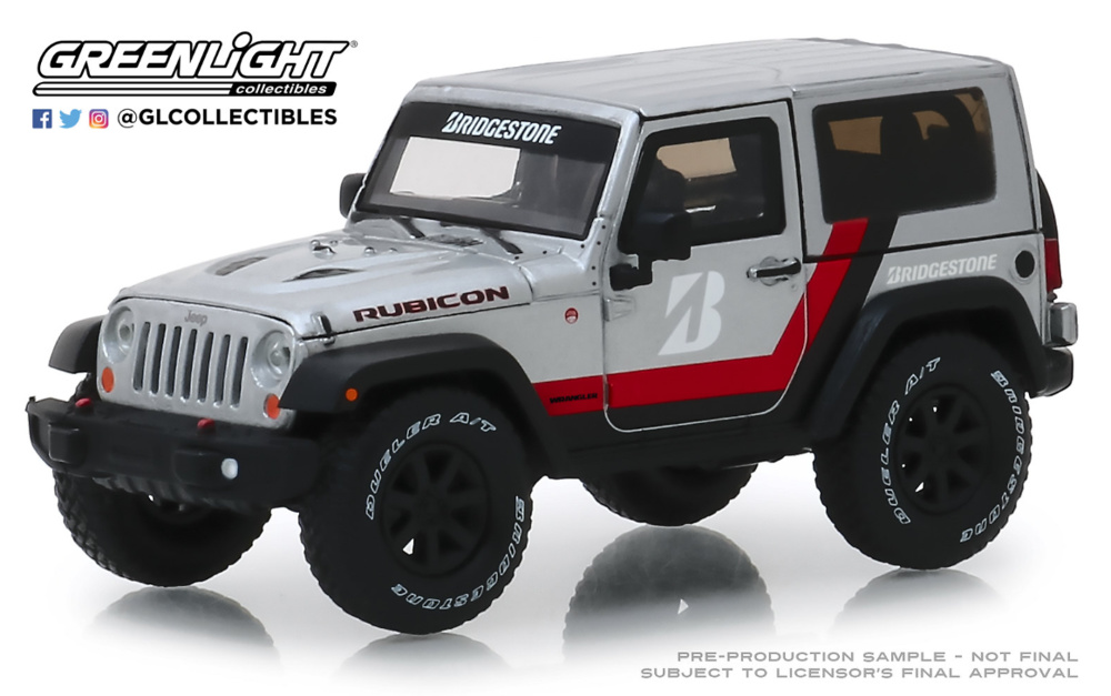 Jeep Wrangler Rubicon - Bridgestone Racing (2014) Greenlight 1:43 