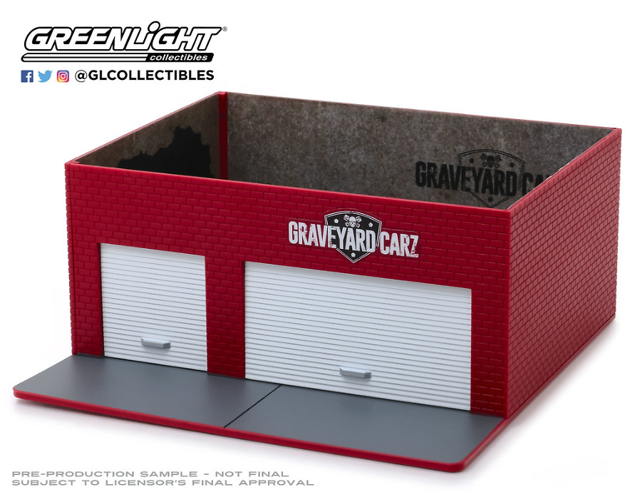 Mechanic s Corner Series 5 Weekend Workshop Graveyard Carz Greenlight 1 64