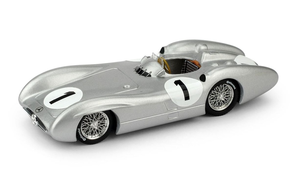 Mercedes W196C Gran Prix Gran Bretaña Nº 1 Juan Manuel Fangio (1954) Brumm scale 1/43 