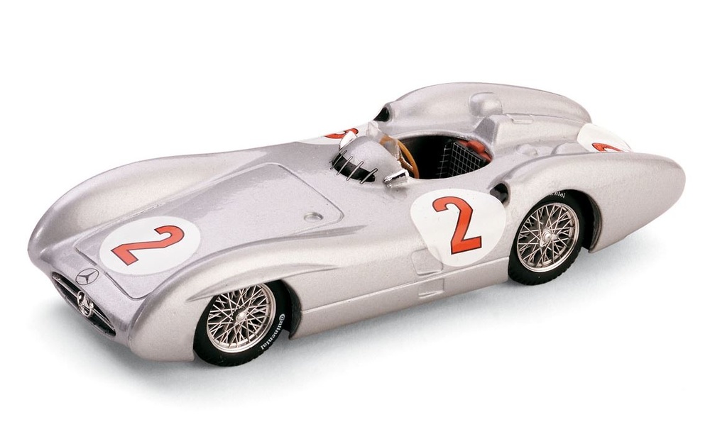 Mercedes W196C Gran Prix Great Britain Nº 2 Karl Kling (1954) Brumm scale 1/43 