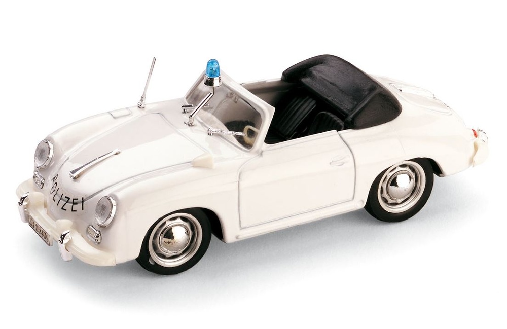 Porsche 356C convertible Switzerland Police (1952) Brumm 1/43 