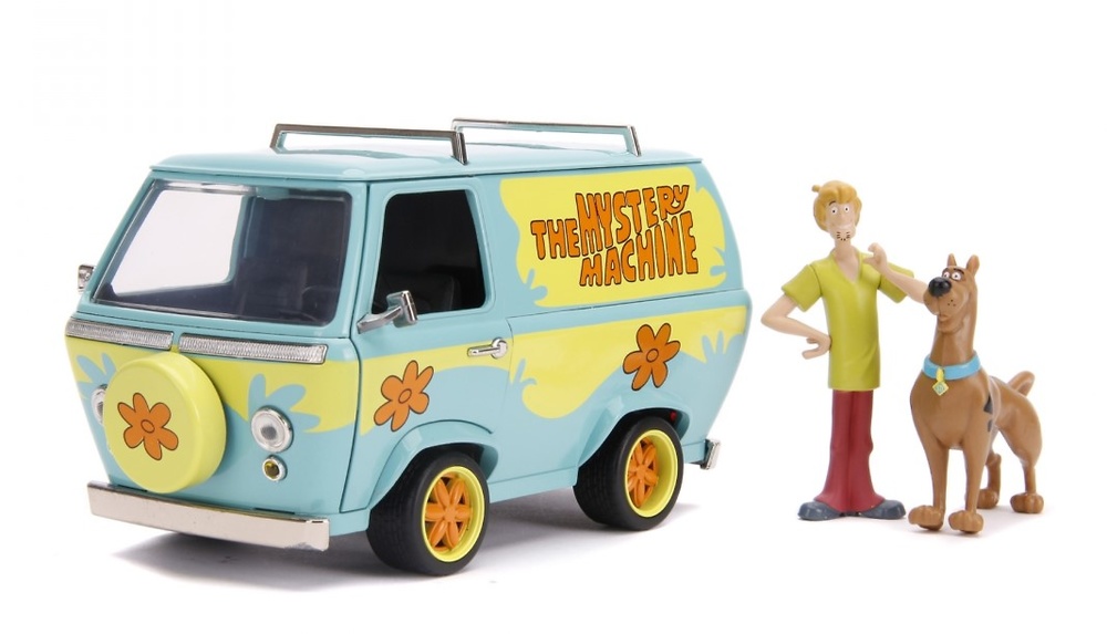 Scooby Doo Mystery Van + Figura Shaggy Jada Toys 31720 scale 1/24 