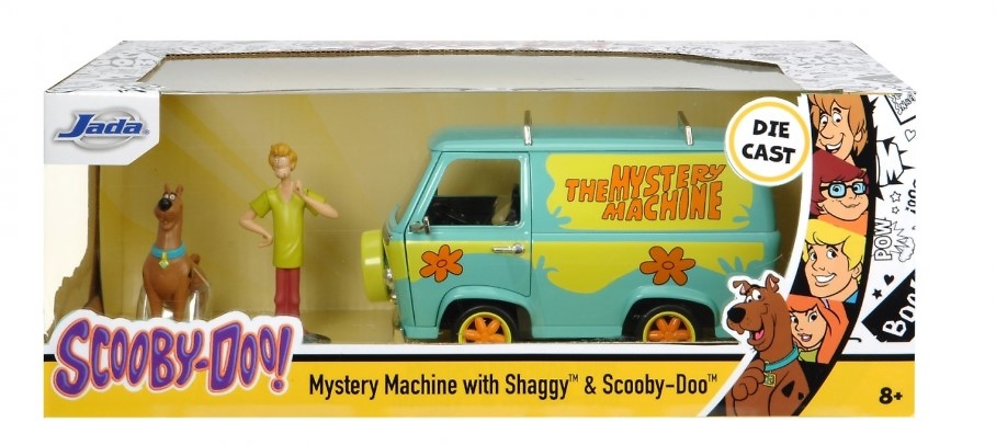 Scooby Doo Mystery Van + Figura Shaggy Jada Toys 31720 scale 1/24 