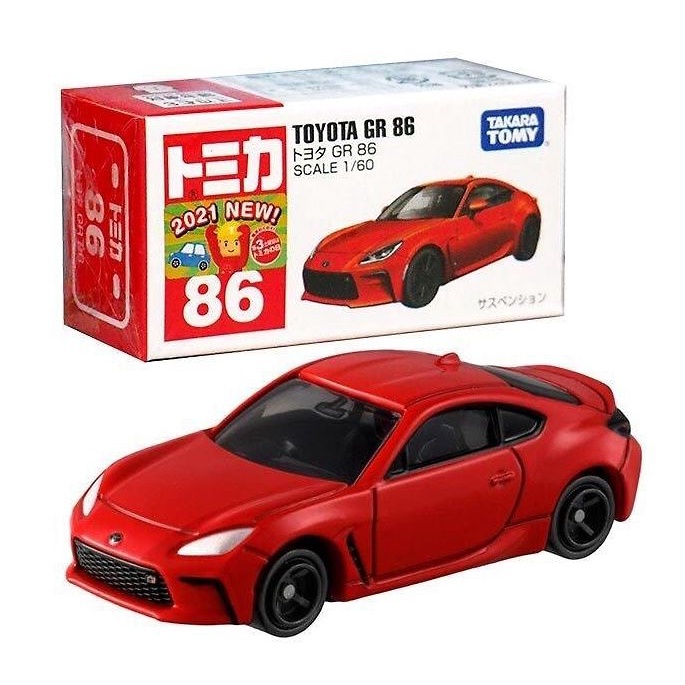 Toyota GR86 TD Tomica BX086 escala 1/64 