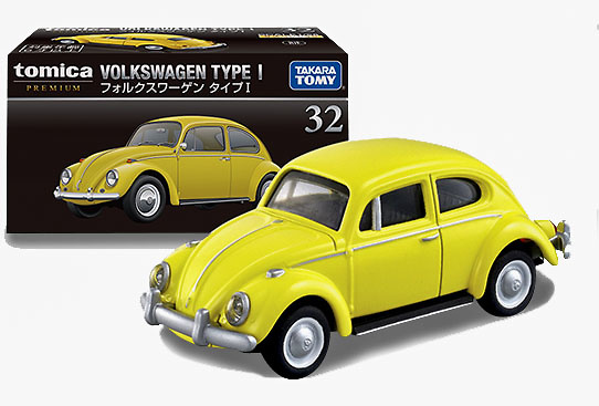 Volkswagen Beetle Tomica Premium No.32 scale 1/58 