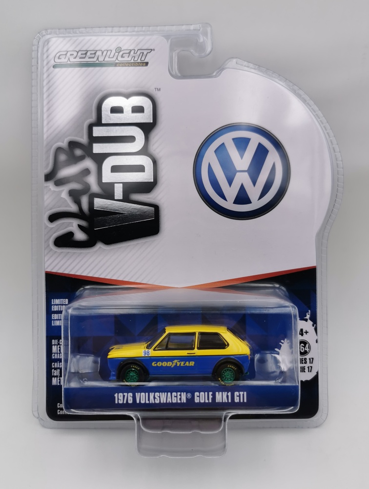 Volkswagen Golf Mk1 GTI Widebody (1976) Greenmachine 1:64 