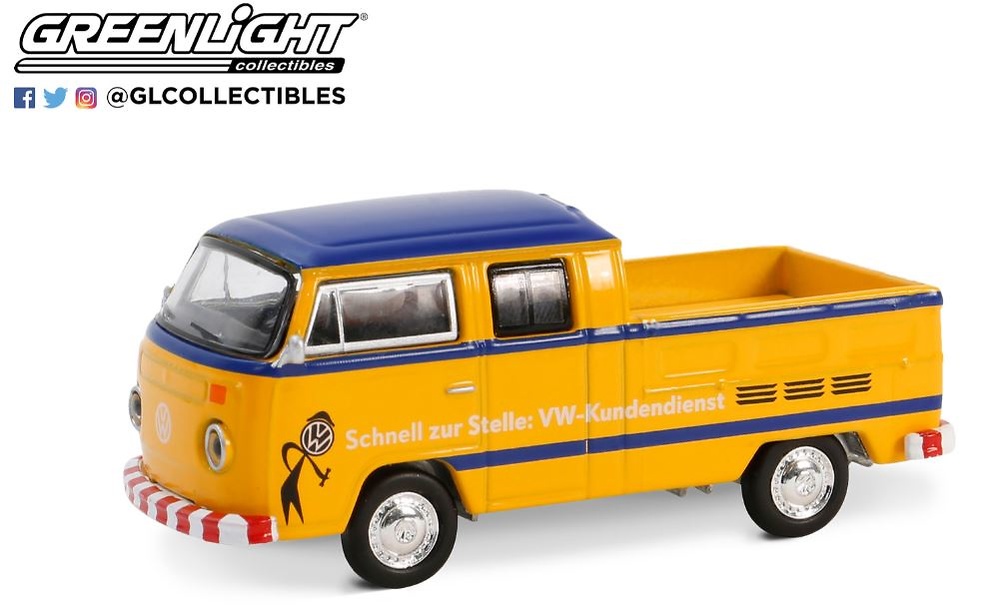 Volkswagen T2 VW Kundendienst (1977) Greenlight 1:64 