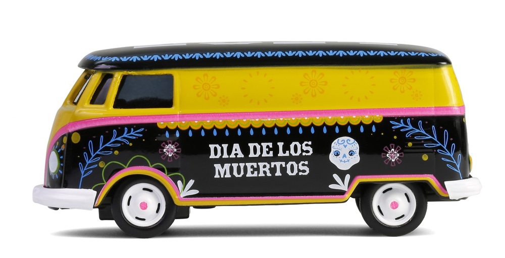 Volkswagen Type 2 Panel Van - Dia de los Muertos 2025 Greenlight 1:64 