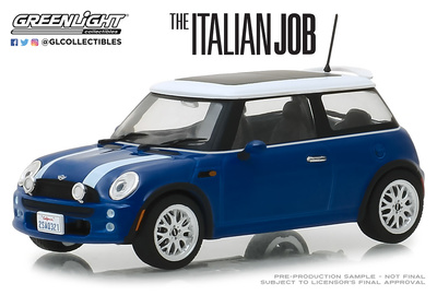 Mini Cooper S (2003) The Italian Job (2003) Greenlight 1:43