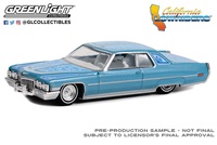 Cadillac Coupe deVille Lowriders Series 2 (1972) Greenlight 1:64 