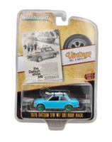 Datsun 510 with Ski Roof Rack "Vintage Ad Cars Series 7" (1970) Greenmachine 1:64