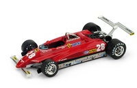 Ferrari 126 C2 "GP. USA Long Beach" nº 28 Didier Pironi (1982) Brumm 1/43