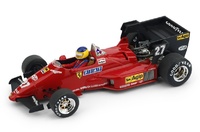 Ferrari 126 C4 "1º GP. Bélgica" nº 27 Michele Alboreto (1984) Brumm scale 1/43