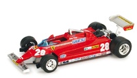 Ferrari 126 CK Turbo "4º Gran Prix Montecarlo - Didier Pironi (1981) Brumm R368 scale 1/43