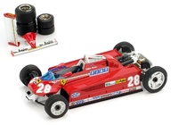 Ferrari 126 CK Turbo - Gran Prix Montecarlo - transport version Brumm R368T scale 1/43