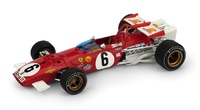 Ferrari 312 B Grand Prix  Italia Nº 6 Ignacio Giunti (1970) Brumm R313B scale 1/43