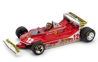 Ferrari 312 T4 "GP. Mónaco" nº 12 Gilles Villeneuve (1979) Brumm 1:43