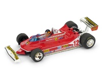 Ferrari 312 T4 "GP. Usa Oeste" nº 12 Gilles Villeneuve (1979) Brumm 1:43