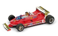 Ferrari 312 T5 "GP. Mónaco" nº 2 Gilles Villeneuve (1980) Brumm 1:43