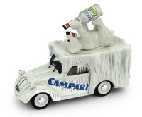 Fiat 500 Topolino Furgoneta "Campari (1950) Brumm 1/43