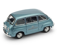 Fiat 600D Multipla "RAI Radiotelevisione Italiana" (1960) Brumm 1/43