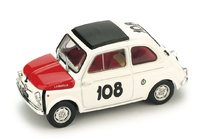 Fiat Abarth 595 "1º Coppa Gallega" nº 108 Leonardo Dürst (1965) Brumm 1/43