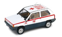 Fiat Panda 45 "Cruz Roja Italiana" (1980) Brumm R398 scale 1/43