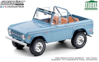 Ford Bronco Sport - Brittany Blue with Sunraysia Wheels Artisan Collection Greenlight 1:18