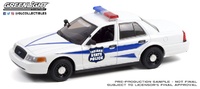 Ford Crown Victoria Police Interceptor - Police of Indiana(2008) Greenlight 1:24