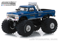 Ford F-250 Bigfoot Monster Truck (1974) 66" Inch tires Greenlight 1:64