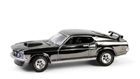 Ford Mustang Boss 429 "John Wick" (1969) Silver Chrome Edition Greenlight 30557 1:64