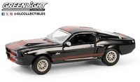 Ford Mustang Eleanor – Raven Black with Red Stripes Scottsdale Greenlight 37310-A  greenlight 1:64