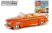 Ford Super Deluxe Convertible "Vintage Ad Cars Series 10" (1946) Greenlight 1:64