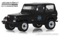 Jeep Wrangler "San Francisco Police Department" (1994) Hot Pursuit Series 32 Greenlight 1:64 