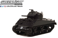 M4 Sherman Tank  Black Bandit Serie 26 Greenlight 1/64