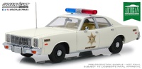 Plymouth Fury Hazzard County Sheriff (1977) The Dukes of Hazzard Greenlight 1:18