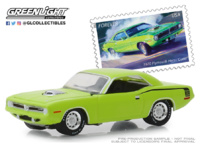  Plymouth HEMI 'Cuda - (USPS) American on the Move (1970) Greenlight 1:64