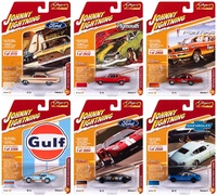 Set 6 cars Classic Gold Release 2 Lightning JLCG032A scale 1/64