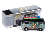 VW Type II Transporter Rat Fink with Collector Tin Johnny Lightning JLCT013-06273 scale 1/64