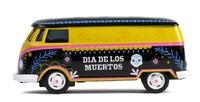 Volkswagen Type 2 Panel Van - Dia de los Muertos 2025 Greenlight 1:64