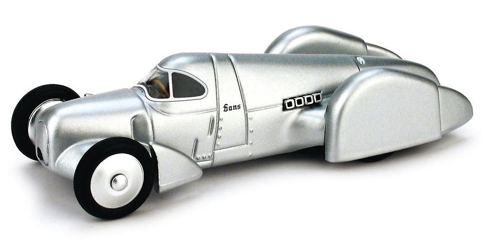 Auto Union Tipo B Récord Mundial Velocidad (1937) Brumm R108B escala 1/43 