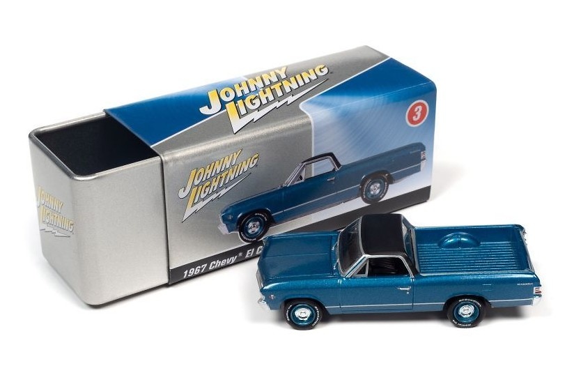 Chevrolet El Camino 1967 con caja de coleccion Lightning JLCT009-05479 escala 1/64 