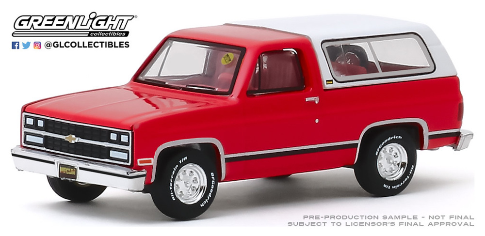 Chevrolet K5 Blazer 1991 (Houston 2019) Greenlight 1/64 