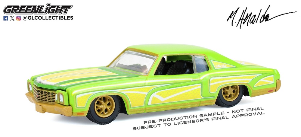 Chevrolet Monte Carlo Lowrider – Michael Heralda Special Edition Greenlight 1/64 