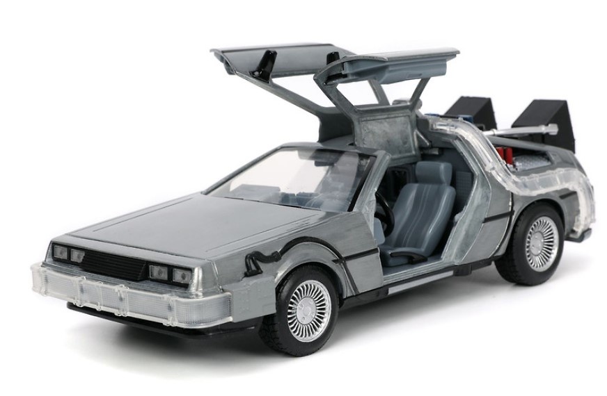 DeLorean Time Machine - Back to the Future (1985) con luces Jada Toys 32911 escala 1/24 