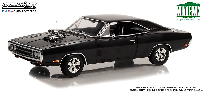 Dodge Charger con motor expuesto (1970) Greenlight 1/18 