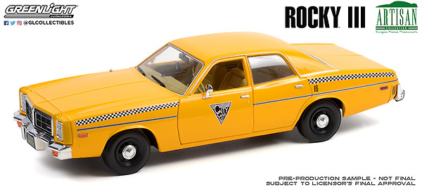 Dodge Monaco - pelicula Rocky III (1982) Greenlight 1/18 