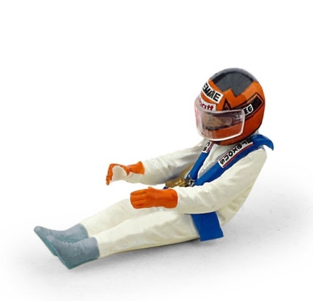 Figura Gilles Villeneuve (1982) Brumm 1/43 