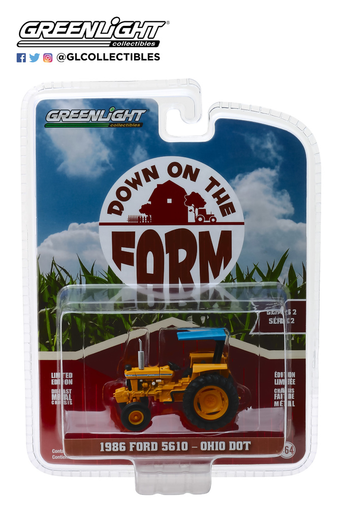 Ford 5610 Tractor (1986) Greenlight 48020D 1/64 